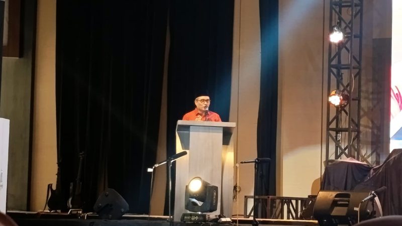 Potret Dekan Fakultas Psikologi  Saat Menyampaikan Sambutan, (Foto: Nur Hafizhah)