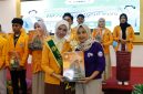 Potret Adelia Sari Usai Dinobatkan sebagai Duta Kampus FIP UNM 2026 dalam Acara Penganugerahan FIP Ambassador 2026, (Foto: Ist.)