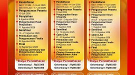 Pamflet Pendaftaran Gelombang 1 Olympic of Statistics 2026, (Foto: Int.)