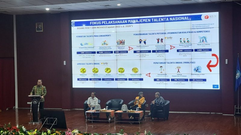 Potret Kepala BRIN RI Saat Kegiatan Berlangsung, (Foto: Ratna Wulandari)