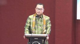 Potret Kepala BRIN RI dalam Kuliah Umum Kebangsaan dan Diskusi Publik, (Foto: Int.)