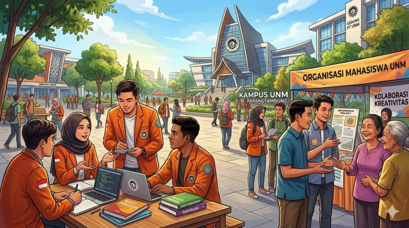 Ilustrasi Aktivitas Mahasiswa Selama Masa Libur Semester, (Foto: AI.)