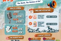 Pamflet Open Registration Lomba, (Foto: Int.)