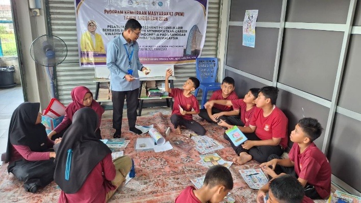 Potret Saat Pelaksanaan Kegiatan  PKM Internasional di Malaysia, (Foto: Ist)