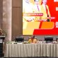 Pelaksana Tugas (Plt) Rektor Universitas Negeri Makassar (UNM), Farida Patittingi Memberikan Sambutan, (Foto: St. Masyita Rahmi)