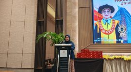 Potret Ketua Panitia Ramah Tamah FIS-H Nina Agustina, (Foto: Muh. Apdal Adriansyah)