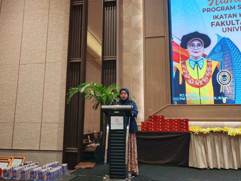 Potret Ketua Panitia Ramah Tamah FIS-H Nina Agustina, (Foto: Muh. Apdal Adriansyah)