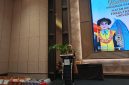 Potret Sambutan Plt Rektor dalam Ramah Tamah Wisuda FIS-H UNM, (Foto: Muh Apdal Adriansyah)