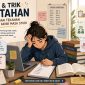 Ilustrasi Seorang Mahasiswa Tingkat Akhir yang sedang Berjuang Menyelesaikan Tugas Akhir di Tengah Berbagai Tekanan Akademik dan Sosial, (Foto: Int.)