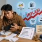 Ilustrasi Mahasiswa Mengelola Pengeluaran di Tengah Meningkatnya Biaya Hidup Akibat Inflasi, (Foto: Ai.)