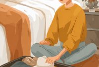 Ilustrasi Mahasiswa Mempersiapkan Diri kembali ke Rantauan, (Foto: Ai.)