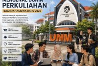Ilustrasi Maba 2026 yang Bersiap Memasuki Dunia Kampus, (Foto: Ai.)