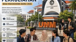 Ilustrasi Maba 2026 yang Bersiap Memasuki Dunia Kampus, (Foto: Ai.)