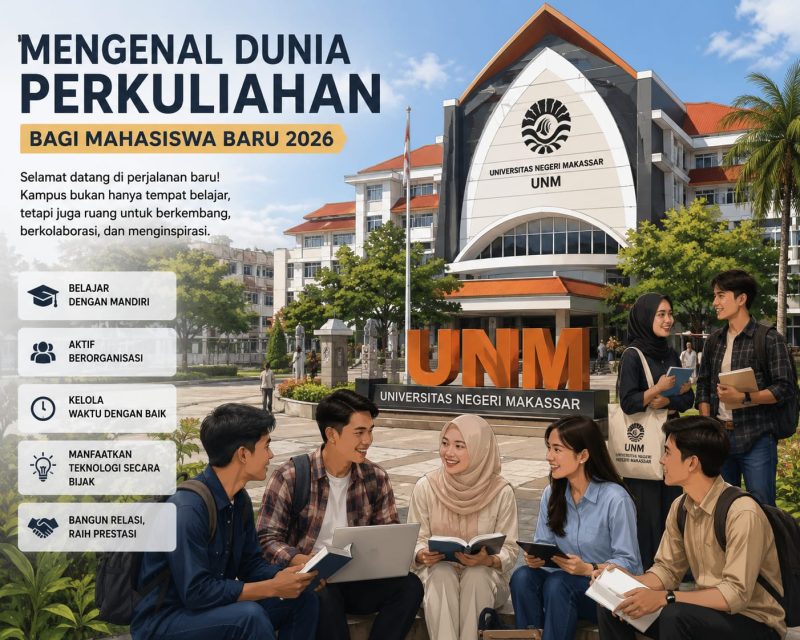 Ilustrasi Maba 2026 yang Bersiap Memasuki Dunia Kampus, (Foto: Ai.)