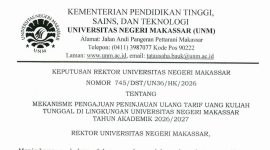 Surat Edaran Peninjauan Ulang UKT tahun 2026/2027, (Foto: Int.)