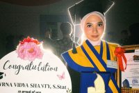 Potret Meyrna Vidya Shanty, Wisudawan Terbaik FMIPA Priode Juni, 2026. (Foto: Ist).