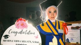 Potret Meyrna Vidya Shanty, Wisudawan Terbaik FMIPA Priode Juni, 2026. (Foto: Ist).