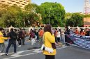 Potret Plt Pres BEM UNM saat Menggelar Aksi, (Foto: Muh Apdal Adriansyah)