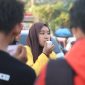 Potret Plt Presiden BEM UNM saat Aksi Berlangsung, (Foto: Dok. Profesi)