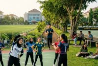 Potret Mahasiswa Melakukan Olahraga Rutin, (Foto: Int.)