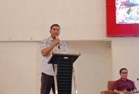 Potret Ketua LPK Kizuna Wawonii Indonesia Saat Kegiatan Berlangsung, (Foto: Nur Hafizhah)