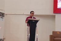 Potret Wakil Dekan I FT, Muhammad Rais Sekaligus Membuka Acara, (Foto: Nurhafizhah).