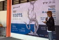 Potret Sambutan Seniman Tunggal, Rizky Herdian Eka Ariesta Dalam Pameran Tunggal, (Foto: Int.)