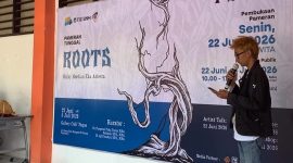 Potret Sambutan Seniman Tunggal, Rizky Herdian Eka Ariesta Dalam Pameran Tunggal, (Foto: Int.)