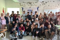 Potret Kegiatan Pena MP Ekolibrium FEB UNM, (Foto:Ist.)