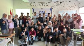 Potret Kegiatan Pena MP Ekolibrium FEB UNM, (Foto:Ist.)