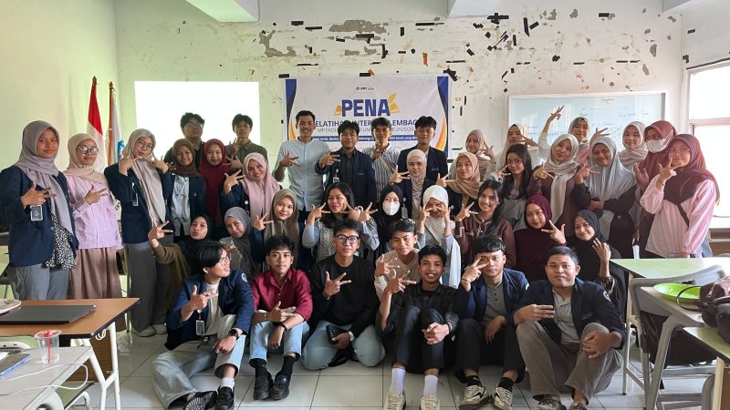 Potret Kegiatan Pena MP Ekolibrium FEB UNM, (Foto:Ist.)