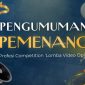 Poster Pengumuman Juara Profesi Competition 'Lomba Video Opini' LPM Profesi UNM, (Foto: Profesi)