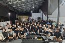 Potret Foto Bersama di Momen Perayaan Harlah ke-18 LK FEB UNM, (Foto: Ist.)