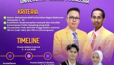 Pamflet Pendaftaran Duta Kampus FBS UNM (Foto: Int.)