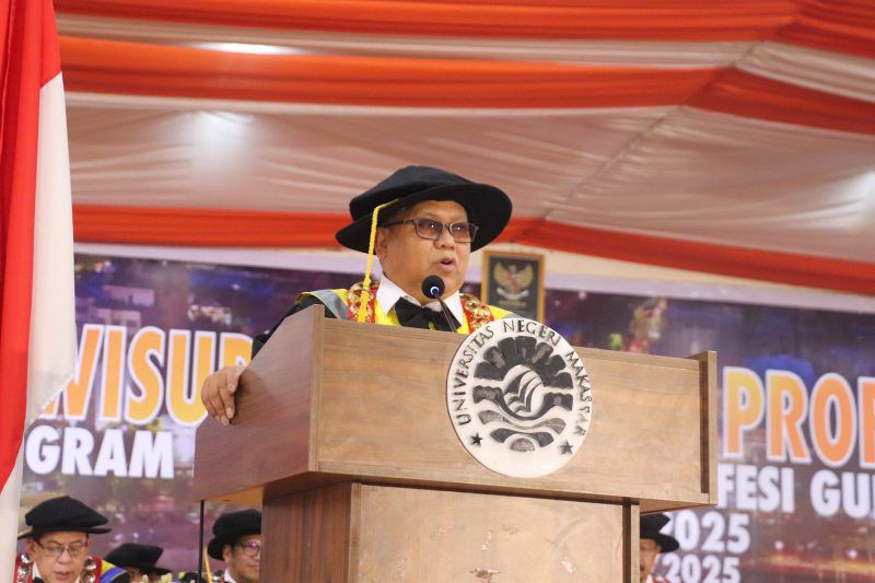 Potret Eks Rektor UNM, Karta Jayadi, (Foto: Dok. Profesi)