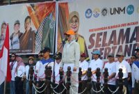 Foto Suasana Plt Rektor Saat Menyampaikan Sambutan, (foto: Nurkhaerunnisa Aszahra Saleh)
