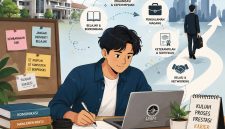 Ilustrasi Mahasiswa Mengembangkan Kompetensi sebagai Bekal Dunia Kerja, (Foto: AI)