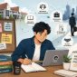 Ilustrasi Mahasiswa Mengembangkan Kompetensi sebagai Bekal Dunia Kerja, (Foto: AI)