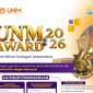Poster Pendaftaran UNM AWARD 2026 Dies Natalis ke-65, (Foto: Int)