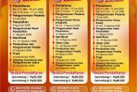 Pamflet Pendaftaran Olympic Of Statistics 2026, (Foto: Ist.)