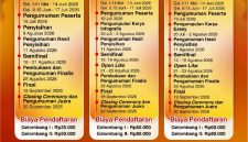 Pamflet Pendaftaran Olympic Of Statistics 2026, (Foto: Ist.)