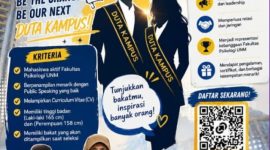 Flyer Pemilihan Duta Kampus 2026 Fakultas Psikologi Universitas Negeri Makassar, (Foto: Int.)