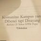 Potret Judul Tulisan oleh Subuhan di Buku 25 Tahun Profesi, (Foto: Ficka Aulia Khaerunnisa)