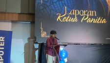 Potret Andi Mapassokko RD, Ketua Panitia Harlah ke-50, LPM Profesi UNM, (Foto: Dok. Profesi)
