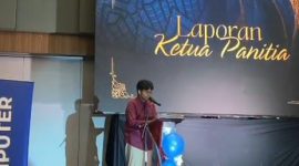 Potret Andi Mapassokko RD, Ketua Panitia Harlah ke-50, LPM Profesi UNM, (Foto: Dok. Profesi)