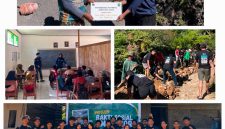 Potret Beberapa Dokumentasi Foto Kegiatan HMPS IKOR saat Bakti Sosial, (Foto: Ist.)