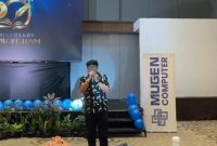 Potret WR 3 Saat Memberikan Sambutan pada Acara Harlah LPM Profesi UNM, (Foto: Dok. Profesi)
