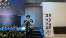 Potret WR 3 Saat Memberikan Sambutan pada Acara Harlah LPM Profesi UNM, (Foto: Dok. Profesi)