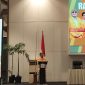 Potret Dekan Fakultas Teknik, Jamaludin, memberikan Sambutan, (Foto: St. Masyita Rahmi)