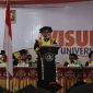 Potret Plt. Rektor saat Menyampaikan Sambutan pada Wisuda Periode Juli 2026, (Foto: Dok. Profesi). 